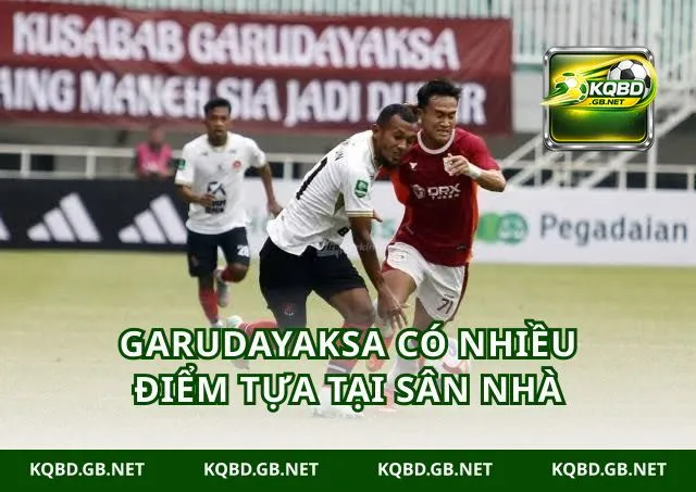 Garudayaksa có nhiều điểm tựa tại sân nhà